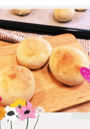 HBなし！30分でふわふわ丸パン-レシピのメイン写真