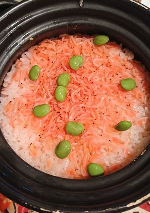 乾燥紅桜えびの炊き込みご飯-レシピのメイン写真