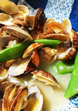 あさりの酒蒸し(50℃砂抜きはしない！)-レシピのメイン写真