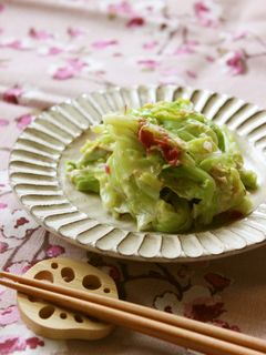 キャベツの梅おかか和え-レシピのメイン写真