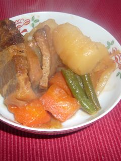 豚の角煮で簡単煮物-レシピのメイン写真