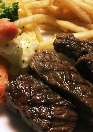 コストコの肩ロースでステーキ-レシピのメイン写真