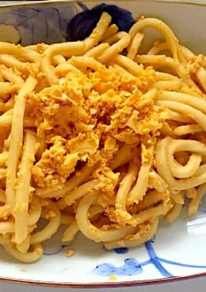 簡単 炒り卵うどん-レシピのメイン写真