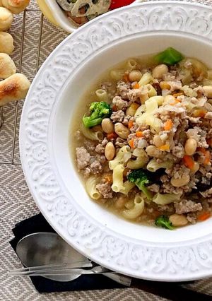コンソメ不要☆絶品煮込みパスタ-レシピのメイン写真