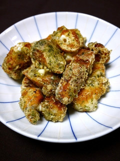 簡単!チーズ竹輪のほんだし青のり天ぷら-レシピのメイン写真