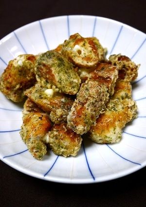 簡単！チーズ竹輪のほんだし青のり天ぷら-レシピのメイン写真