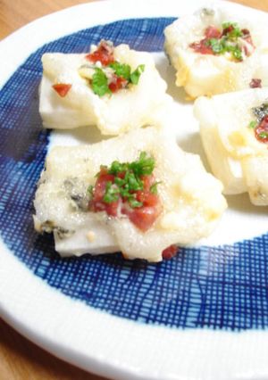 ブルーチーズ餅-レシピのメイン写真