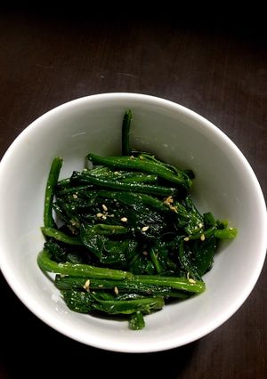 ほうれん草の胡麻和え-レシピのメイン写真