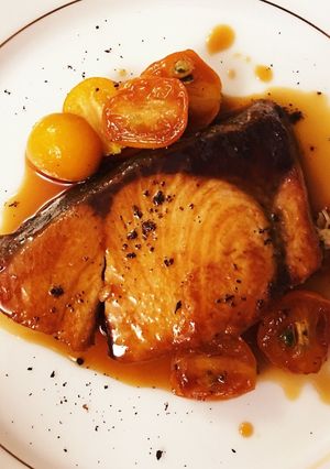 ＊爽やか！金柑とブリの照り焼き＊-レシピのメイン写真