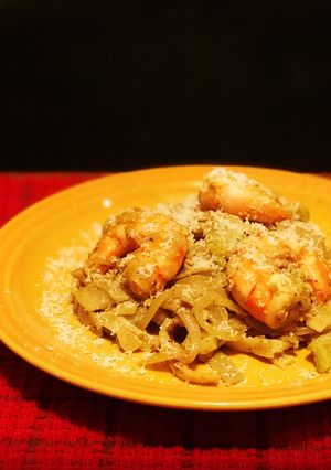 エビとチーズのパスタ-レシピのメイン写真