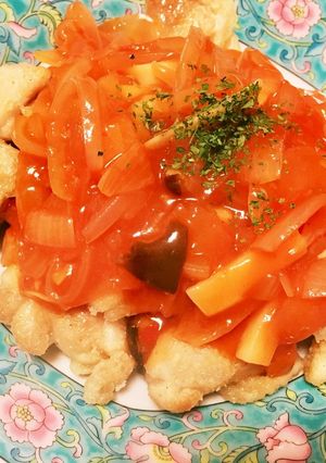 鶏もも肉のスイートチリソース-レシピのメイン写真