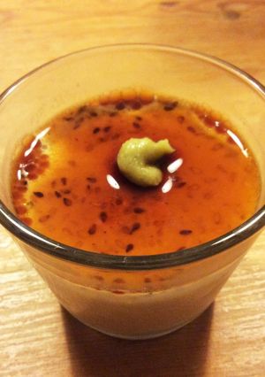 ゼラチンで豆乳胡麻プリン-レシピのメイン写真