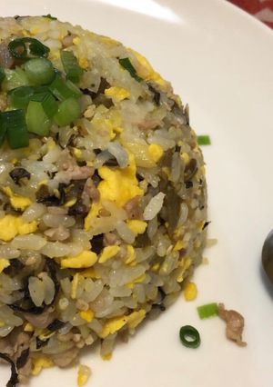 パラパラ高菜チャーハン-レシピのメイン写真