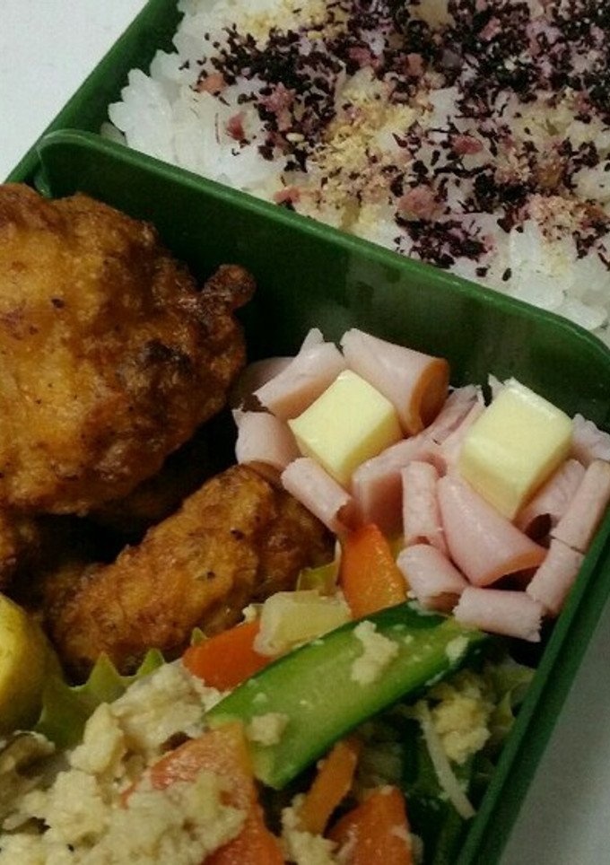お弁当の隙間埋め ハムとチーズのお花-レシピのメイン写真