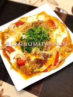 トマト入りチキンカツ丼♡-レシピのメイン写真