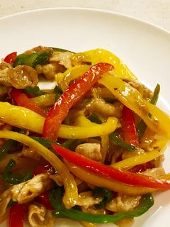 パプリカの中華炒め-レシピのメイン写真