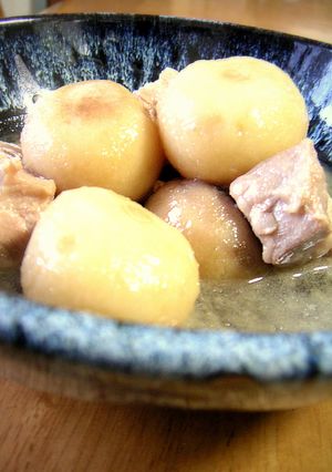 豚バラと里芋のつゆたっぷり煮込み-レシピのメイン写真