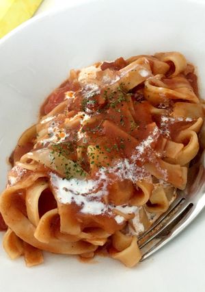 トマトと魚介の旨味パスタ-レシピのメイン写真