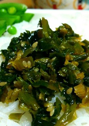 セロリの葉の佃煮【覚え書き】-レシピのメイン写真