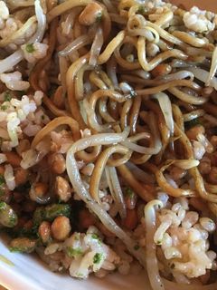 B級グルメ風!納豆焼きそば丼-レシピのメイン写真
