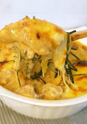 【ご飯に合う】トロトロ豚キムチグラタン-レシピのメイン写真