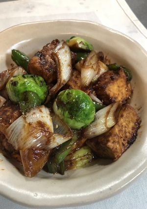 厚揚げの豆味噌炒め-レシピのメイン写真
