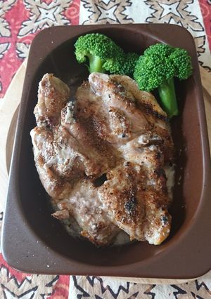 ココットで、鶏肉の塩山椒焼き-レシピのメイン写真