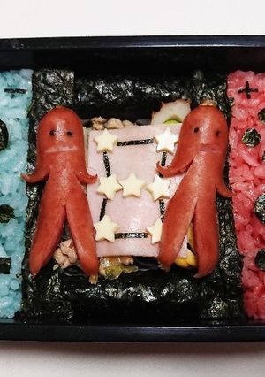 Switch ｽｲｯﾁお弁当 科学館遠足-レシピのメイン写真
