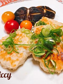 レンコン入り鶏ひき肉のつくね ♪ 低脂肪-レシピのメイン写真