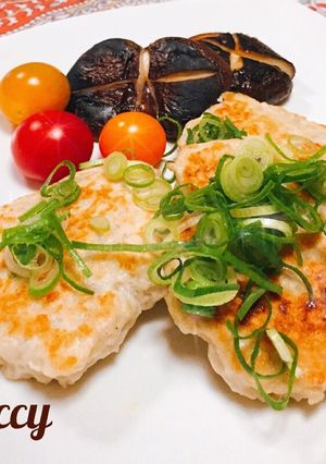レンコン入り鶏ひき肉のつくね ♪ 低脂肪-レシピのメイン写真