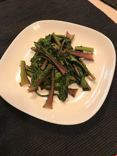 農家の食卓〜本紅かぶの葉の辛み炒め〜-レシピのメイン写真