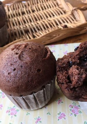 バレンタインにも♡チョコ蒸しパン-レシピのメイン写真