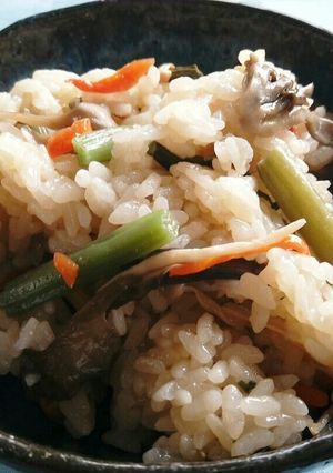 山菜おこわ　炊飯器でもっちり美味しい-レシピのメイン写真