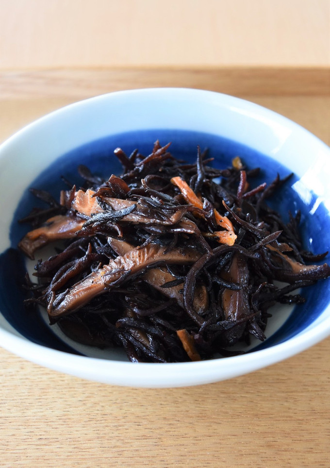 ひじきと椎茸の簡単煮物（精進料理）-レシピのメイン写真
