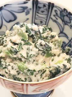 春菊の白和え-レシピのメイン写真