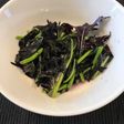 農家の食卓〜からし菜のごま油炒め〜