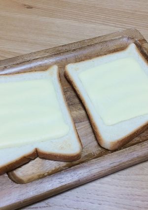 寝ぼけてても作れる★マヨチートースト-レシピのメイン写真