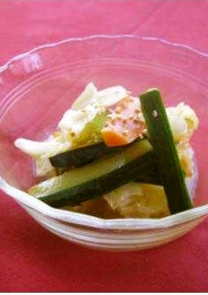 【京都丹波】亀岡野菜の中華風甘酢漬け-レシピのメイン写真