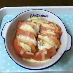 รูปของ トマトのチーズ焼き