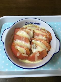 トマトのチーズ焼き-レシピのメイン写真