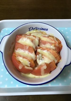 トマトのチーズ焼き-レシピのメイン写真