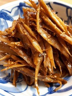 焼き肉のタレで簡単⭐ゴボウの甘辛炒め-レシピのメイン写真