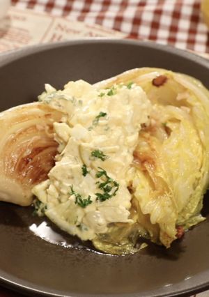 白菜ステーキタルタルがけ-レシピのメイン写真