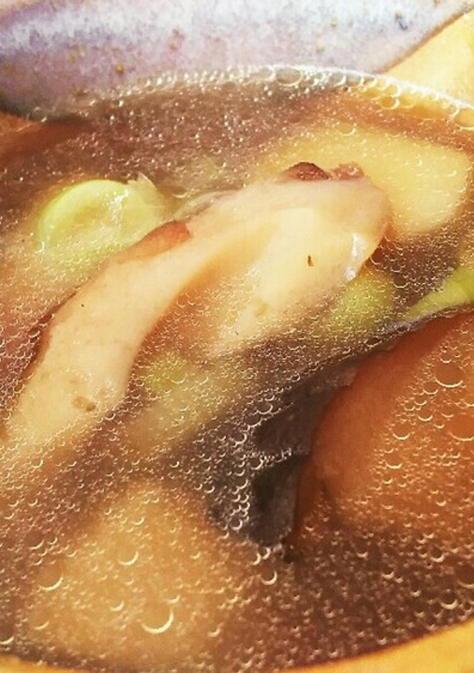 煮物の残りをリメイク～お雑煮-レシピのメイン写真