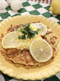 白菜レモンのお好み焼き-レシピのメイン写真