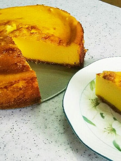☆簡単しっとり パンプキンチーズケーキ☆-レシピのメイン写真