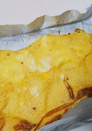 フライパン要らず！トースターDE薄焼き卵-レシピのメイン写真