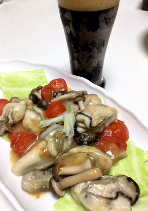 濃厚!牡蠣のレモンバター-レシピのメイン写真