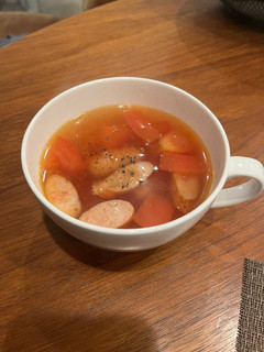トマトのコンソメスープ♪-レシピのメイン写真