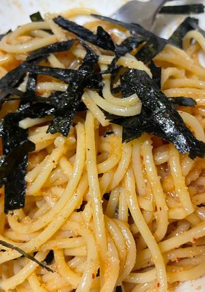 混ぜるだけ！バター香る明太パスタ-レシピのメイン写真